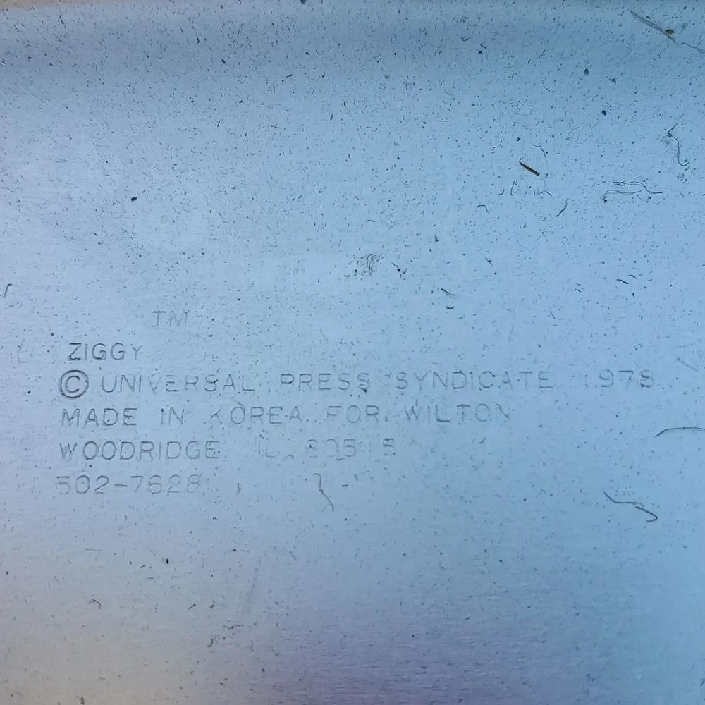Vintage 1978 Wilton Ziggy Cake Pan